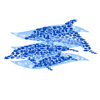 artwork, blue, colorful, dolphins, fish, funny, humor, ocean, original, saltwater, scenic, sea, tropical, wildlife