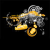artwork, beatles, bubbles, famous, illustration, music, ocean, pop, rock, sea, song, submarine, surface, water, yellow