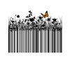agriculture, barcode, butterfly, ecology, farming, flowers, garden, grass, humorous, nature, organic, plants