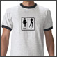 T-shirt Gender signs